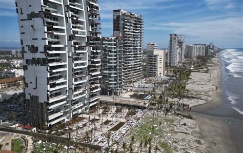 Acapulco damage - By Reuters. The number of people dead and missing due to Hurricane Otis, a Category 5 storm that hammered the Mexican Pacific resort city of Acapulco last week, has risen to nearly 100 ...